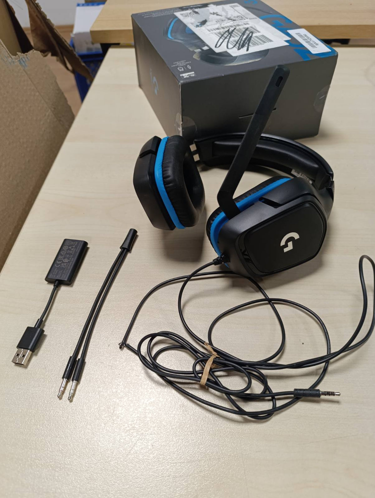 308684 - Logitech G432 Kufje për Lojëra me Tel, Tingull Rrethues 7.1, Mikrofon Boom, PC/Mac/Xbox One/PS4/Nintendo Switch - E Zezë