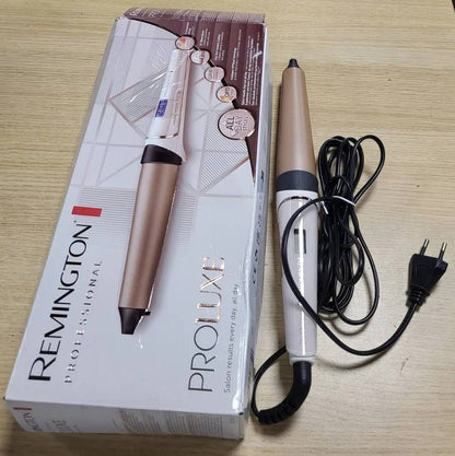289782 - REMINGTON Hekur kaçurrelash për kaçurrela të mëdha [Konike 25-38 mm] PROluxe Digital, Teknologjia OPTIheat, Veshje qeramike Grip-Tech, Ekran LCD 120-210°C, CI91X1