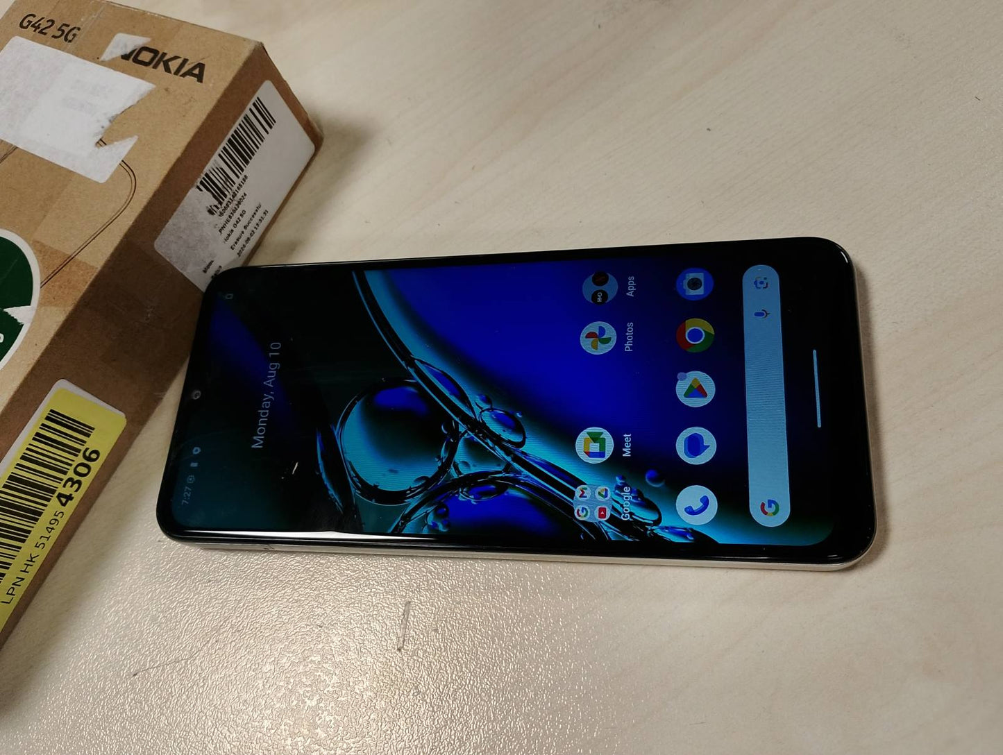 292060 - NOKIA G42 5G, i dyfishtë, 128GB, 6GB RAM, gri