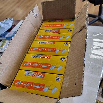 321611 - SWIFFER Pako Mbushëse për Fshesën e Pluhurit, 25 peceta (5x5), Kap dhe bllokon 3 herë më shumë pluhur dhe qime