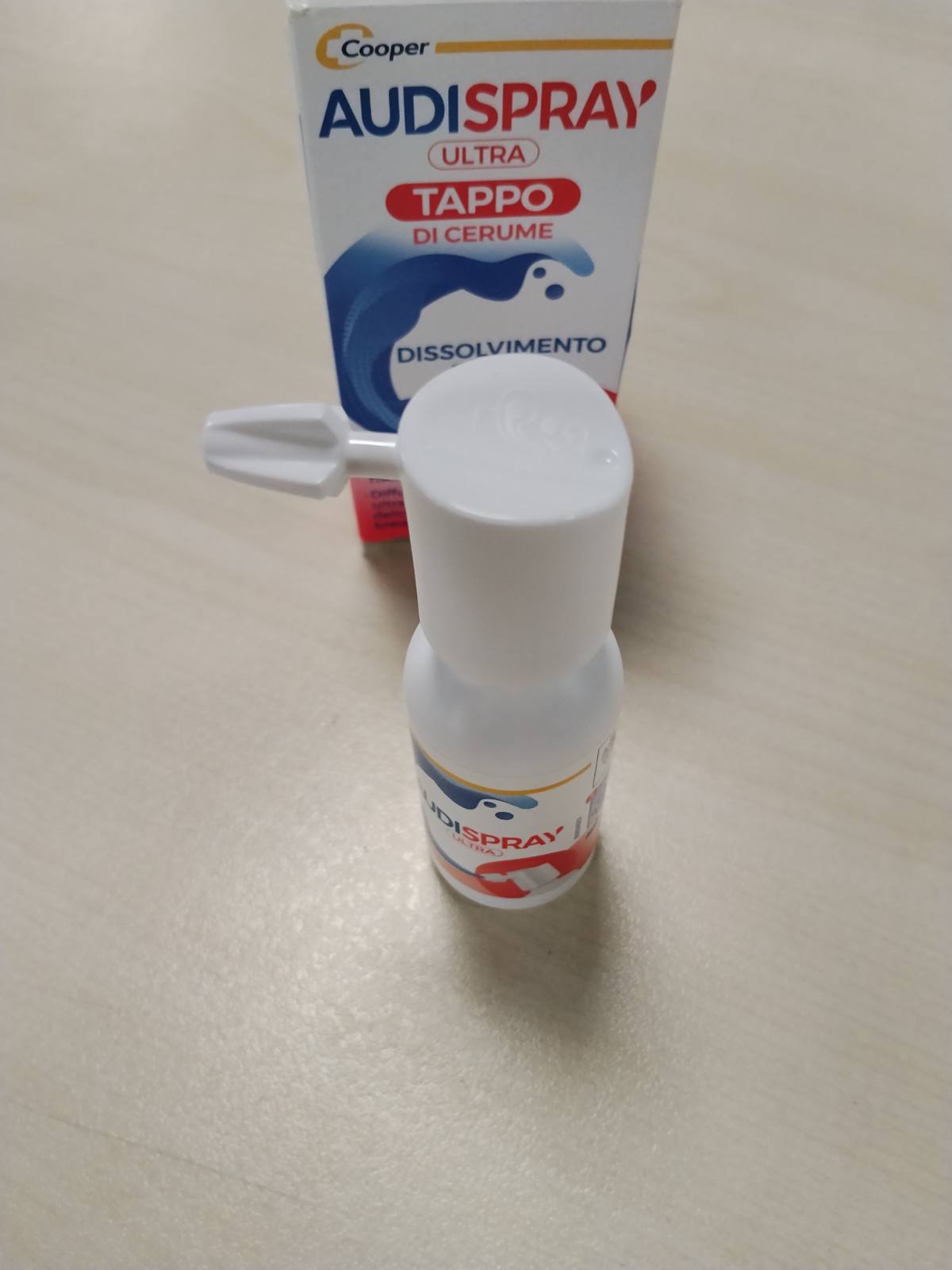 321780 - AUDISPRAY Ultra - Trajtim për tapat e dyllit të veshit - Sprej për veshët 20 ml