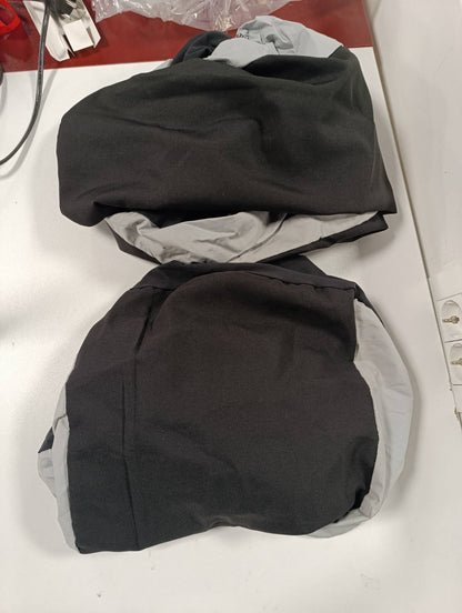 312938 - LUPEX Mbulesa për sediljet e makinave për Smart fortwo 450, 451, 453, seritë 1 2 3, prej poliesteri, e zezë - gri e çelët