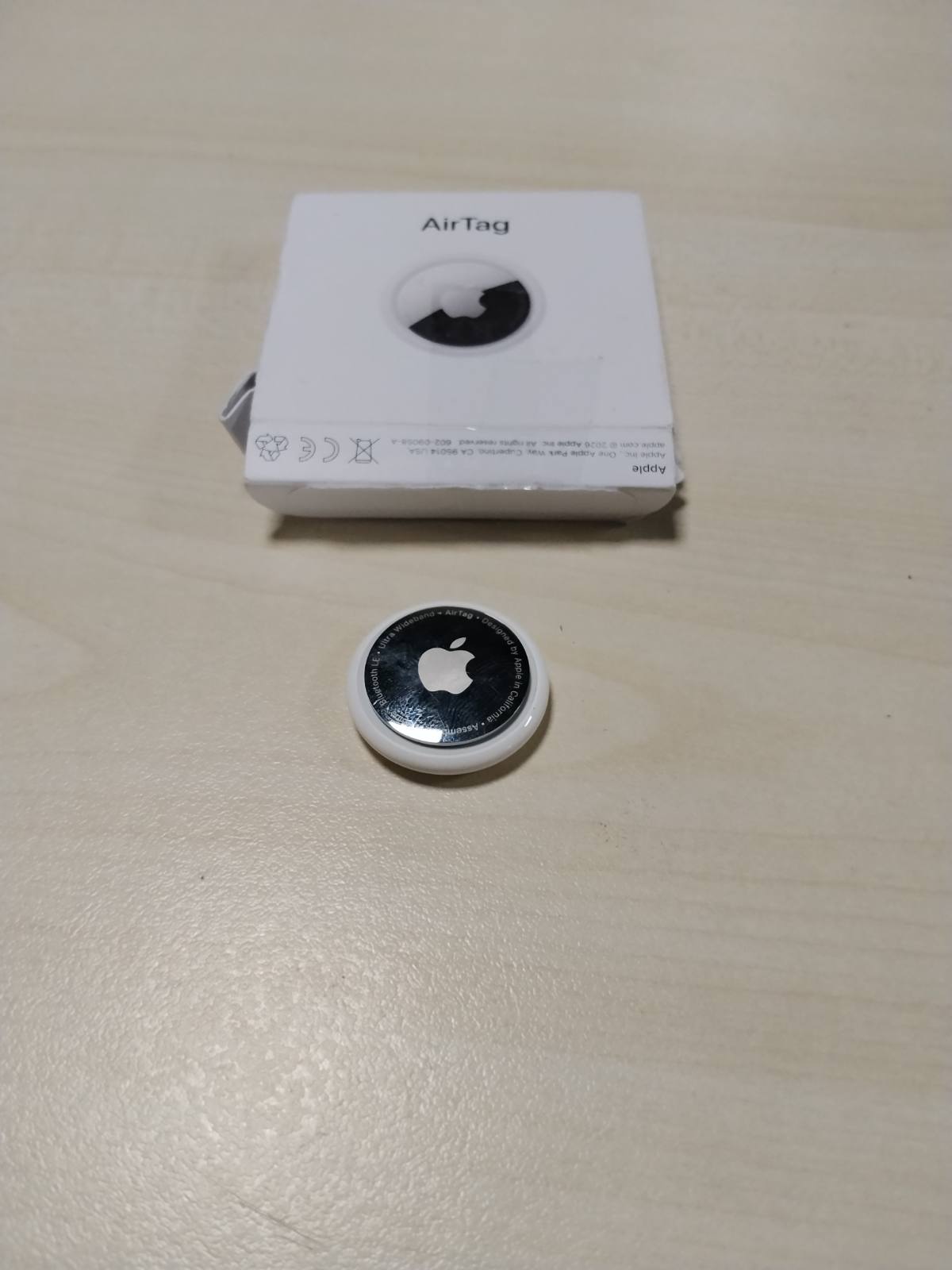 295968 - APPLE AirTag (Gjenerata e 2-të), Gjurmues për Çelësat dhe Portofolin, Lokator me Zë, Konfigurim i Lehtë me iPhone/iPad