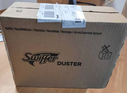 321475 - Pako Mbushëse Swiffer për Fshesë me Vaj, 25 peceta (5x5) me aromë Febreze, kap dhe bllokon 3 herë më shumë pluhur dhe qime