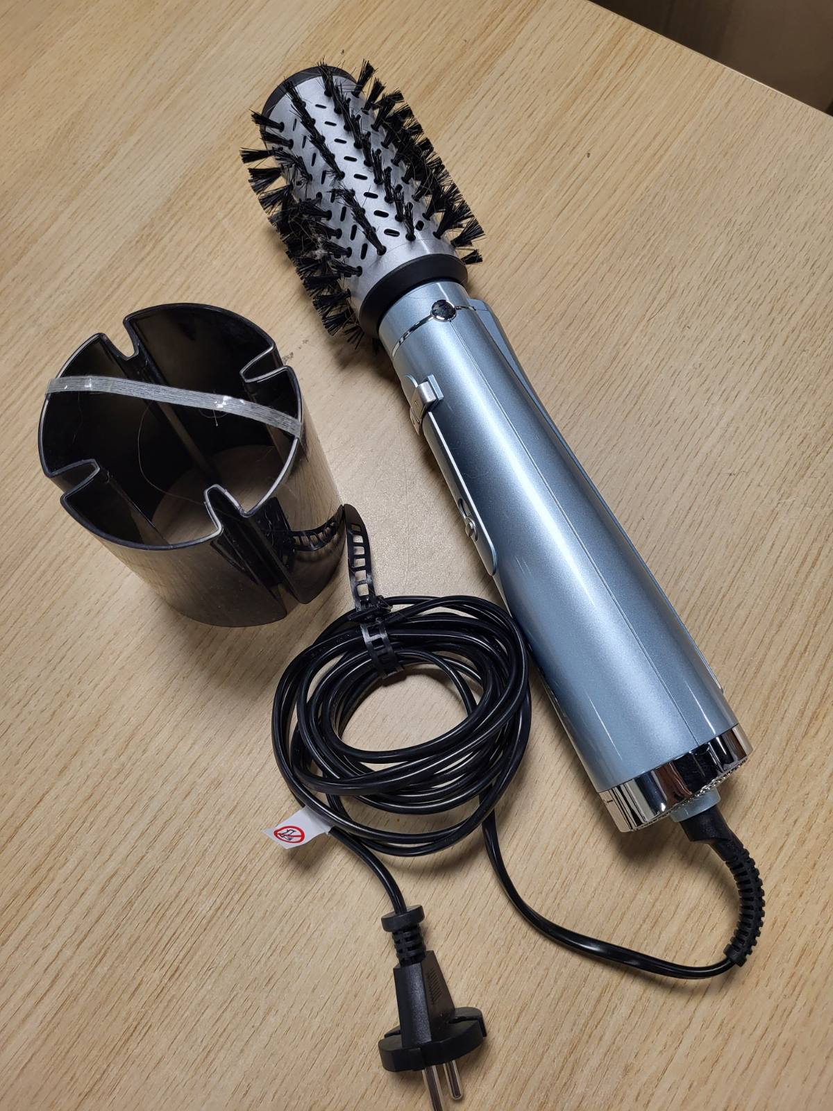 289481 - BABYLISS Furçë Rrotulluese AS773E, Ajër të Nxehtë, Teknologji Jonike, Blu Akulli