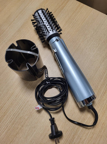 289481 - BABYLISS Furçë Rrotulluese AS773E, Ajër të Nxehtë, Teknologji Jonike, Blu Akulli