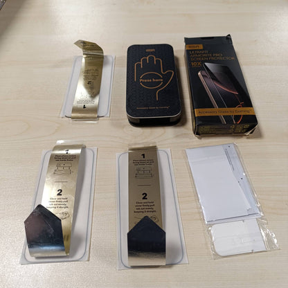 268610 - ESR për iPhone 17 Pro: mbrojtës ekrani xham i temperuar Corning 9H+, i papërshkueshëm nga thyerja, pako me 3 copë