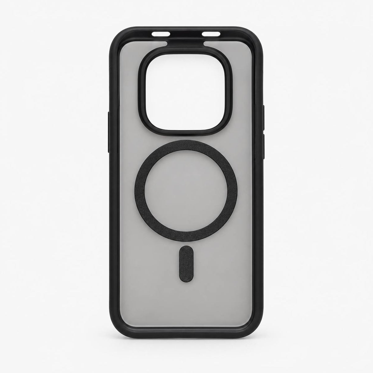 310666 -Maskë mbrojtëse për iPhone me MagSafe  Xiaomi 15T Pro 5G – Transparente me kornizë të zezë