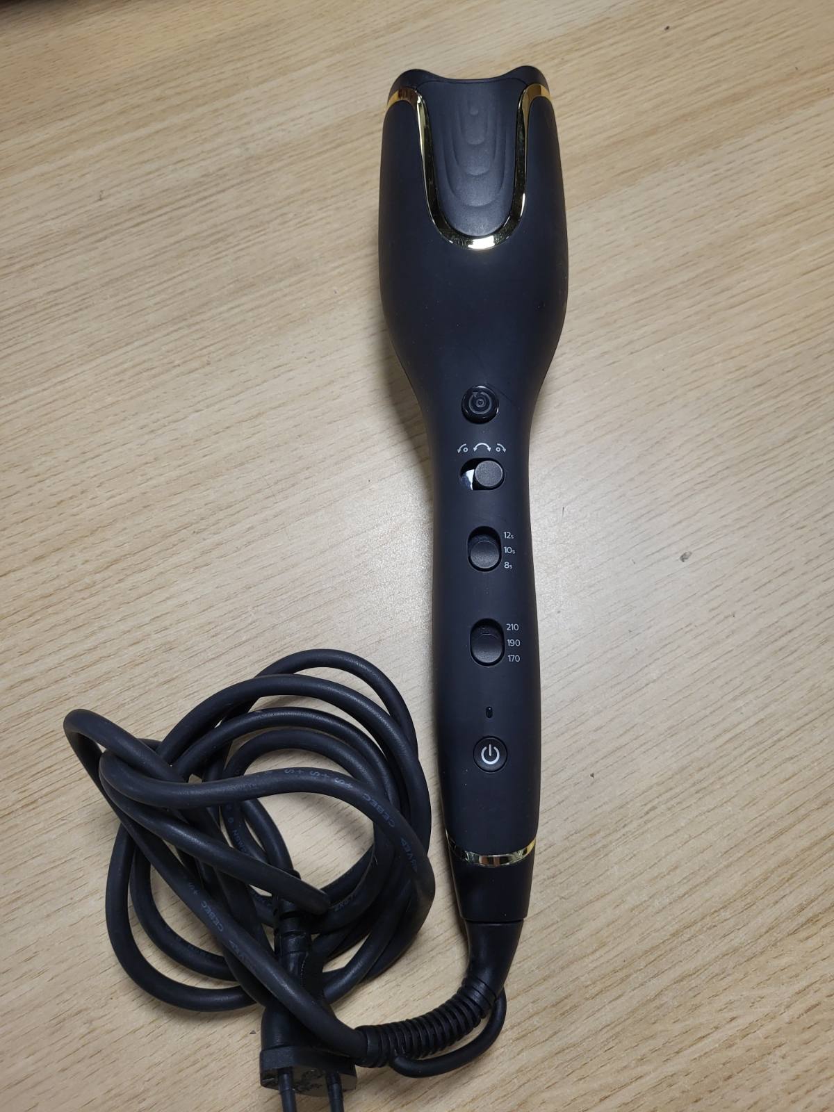 289460 - PHILIPS Hekur Automatik për Kaçurrela Seria 8000, 27 Opsione Stilimi, E Zezë, Modeli BHB876/00
