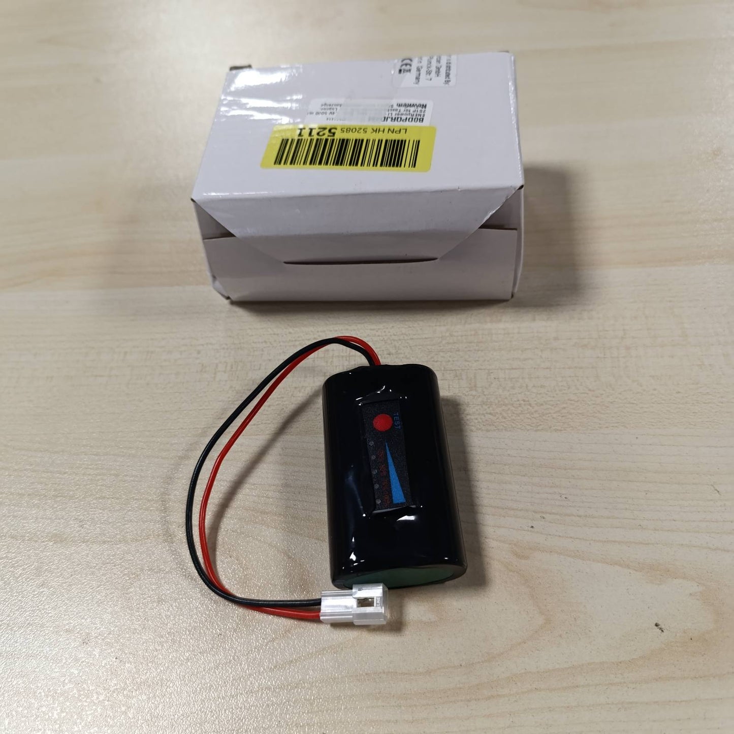 268259 - ENERpower Bateri Li-Ion Britz 7.4V 5000 mAh 2S1P për fenerë si ato nga Lupine, MyTinySun, Sigma me tregues të nivelit të karikimit