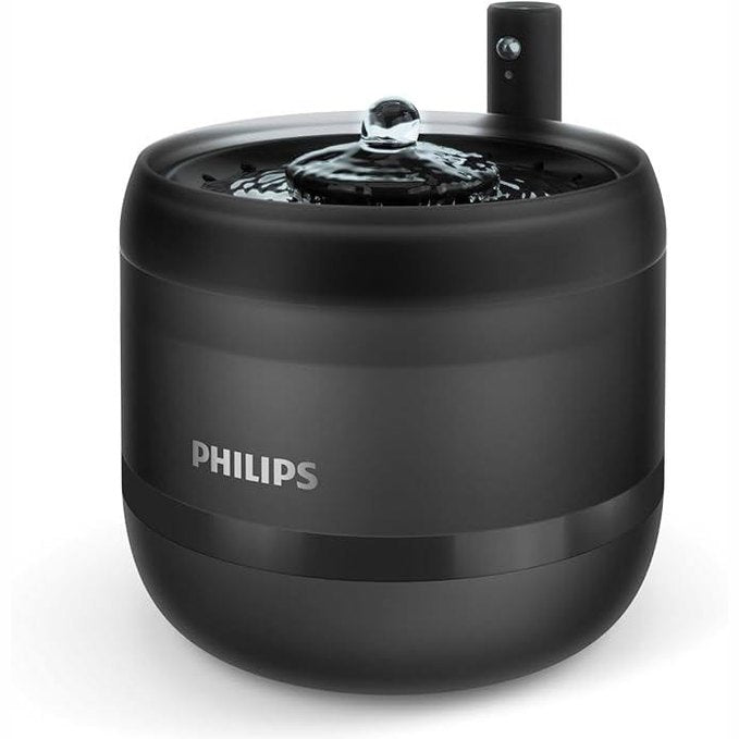 232407 - PHILIPS Shatërvan për Macet PAW3210/02, Inteligjent për Pije, Mbrojtje nga Rrjedhjet, Monitorim Mbushjeje, Aktivizim Lëvizjeje, I Qetë