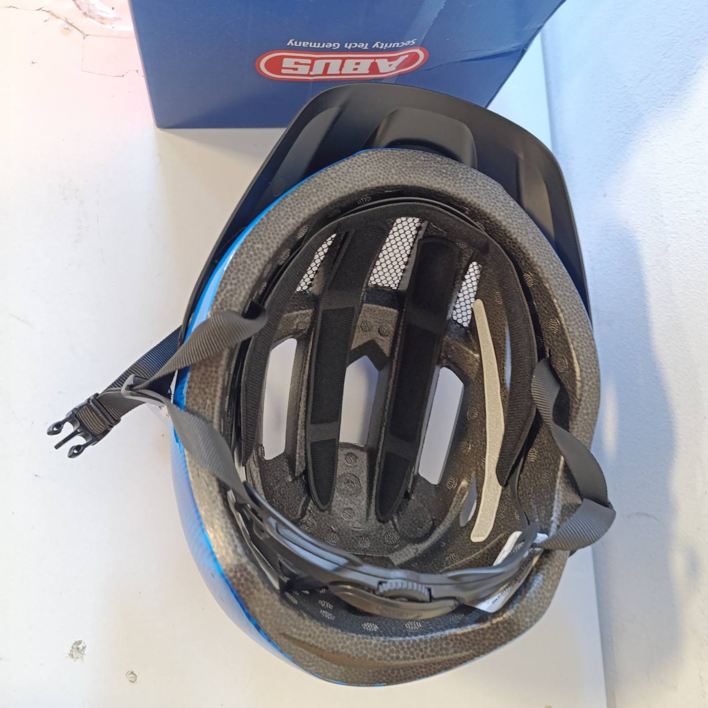 292714 - ABUS - Helmetë biçiklete 87242, Blu (Blu çeliku), S (51-55 cm)
