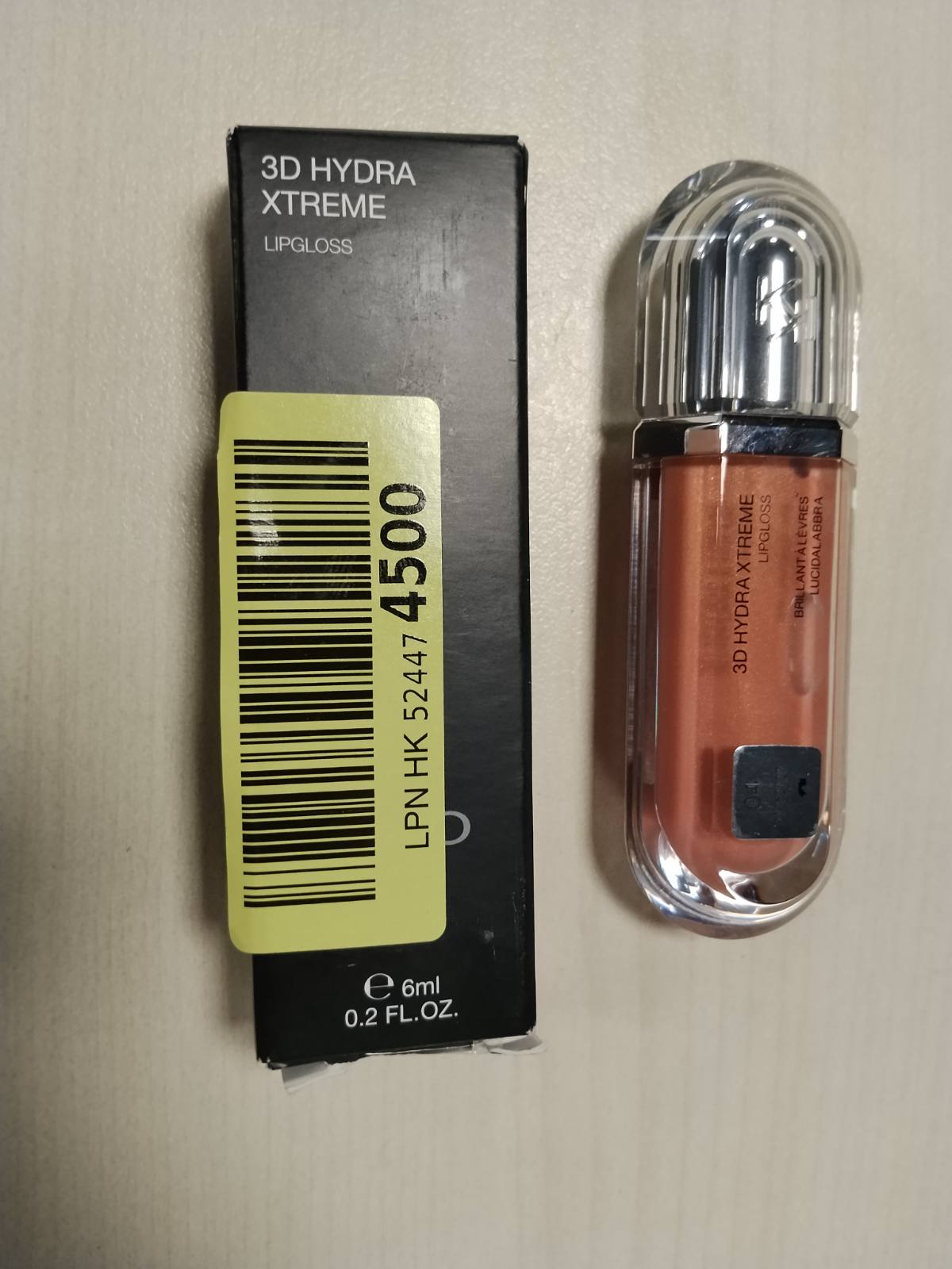 318003 - KIKO MILANO, Shkëlqyes buzësh 3D Hydra Xtreme Lipgloss 04, efekt vëllimi 3D, shkëlqim me përfundim pasqyre