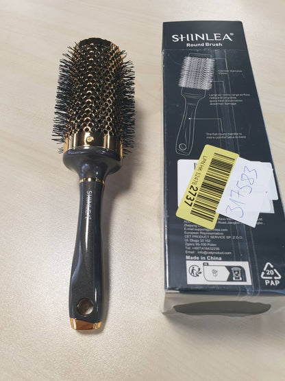 317583 - SHINLEA - Furçë e rrumbullakët për flokë kaçurrela, 53 mm për stilim dhe shkëlqim