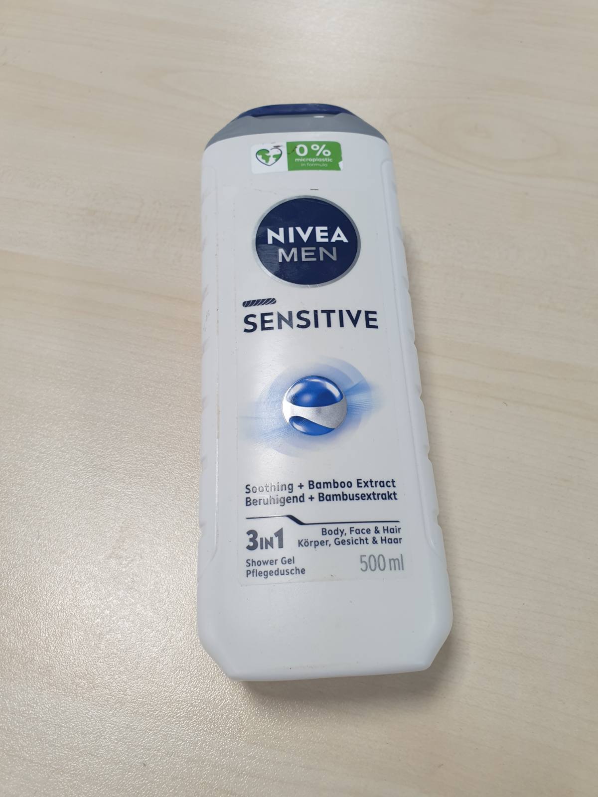 319081 - NIVEA XHEL DUSH PËR MESHKUJ, PËR LËKURË TË NDJESHMË, 500 ML