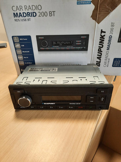 319467 - BLAUPUNKT Madrid 200 BT | Bluetooth, Akordues RDS, Pa duar, USB, Aux-in