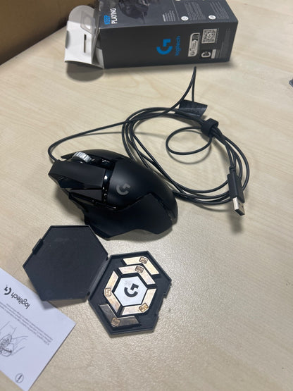272958 - LOGITECH G G502 HERO MAUS LOJËRASH ME TELA, SENSOR HERO 25K, 25,600 DPI, RGB, 11 BUTONA TË PROGRAMUESHËM, PC/MAC - I ZI
