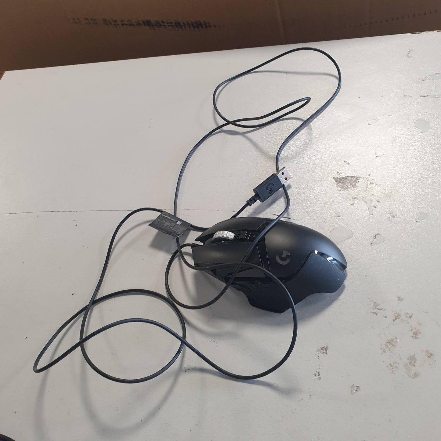 272954 - LOGITECH Maus lojërash G502 HERO, sensor optik HERO 25K DPI, ndriçim RGB, 11 butona