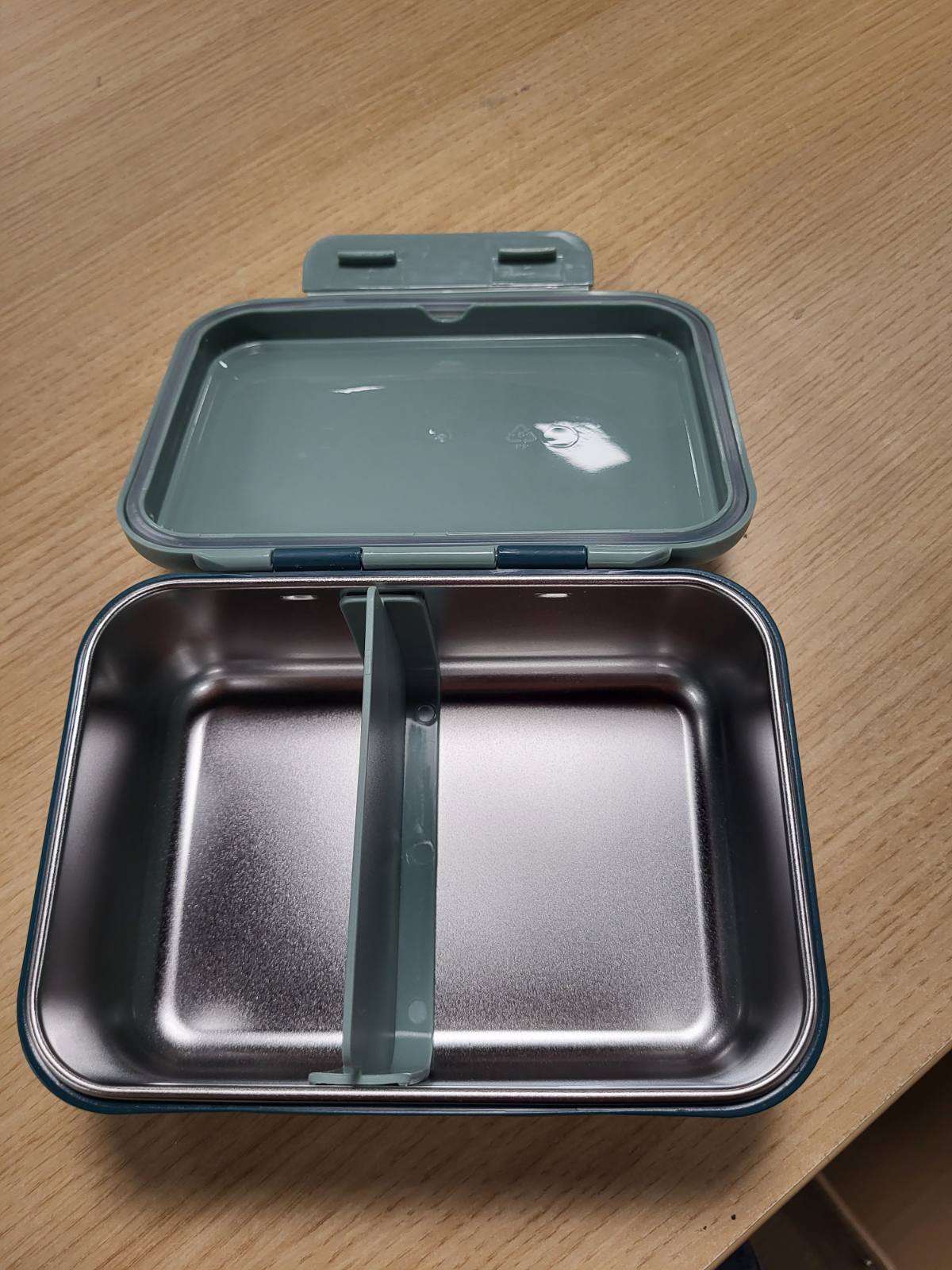 317721 - LÄSSIG Kutia e drekës/kutia e mëngjesit për fëmijë prej çeliku inox, e qëndrueshme, për kopsht, shkollë