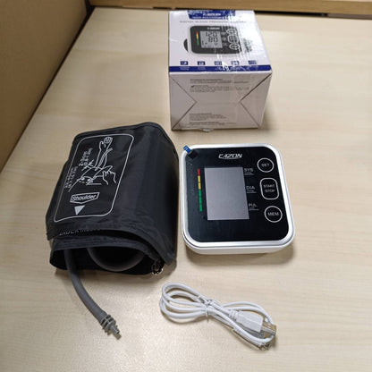 317443 - CAZON Monitor dixhital automatik i tensionit të gjakut, për krahun e sipërm, matje puls, manshetë e madhe, 2x120, përdorim të dyfishtë