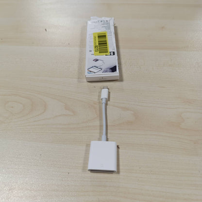 277034 - APPLE Lexues kartash Lightning në SD i çertifikuar nga MFi për iPhone/iPad, lexues kartash SD plug-and-play, për iPhone 14/13/12/11/XS/XR/X/8