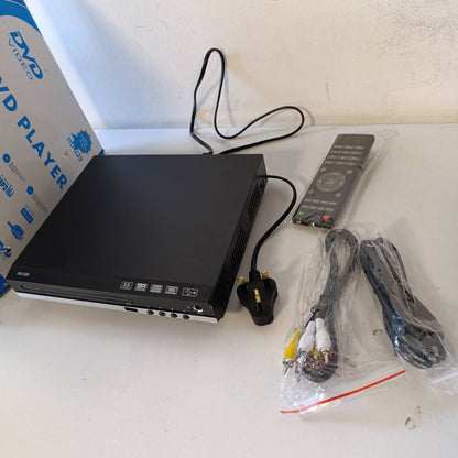 273027 - YANMIS DVD PLAYER, DVD/CD PLAYER FALAS ME SHUMË RAJONE PËR TV ME REZOLUCION HD 1080P, PORTË USB, DALJE, TELEKOMANDË, MBËSHTET TË GJITHA RAJONET 1-6, FORMATE TË DIVERSHME DISKU (LIDHËS GB)