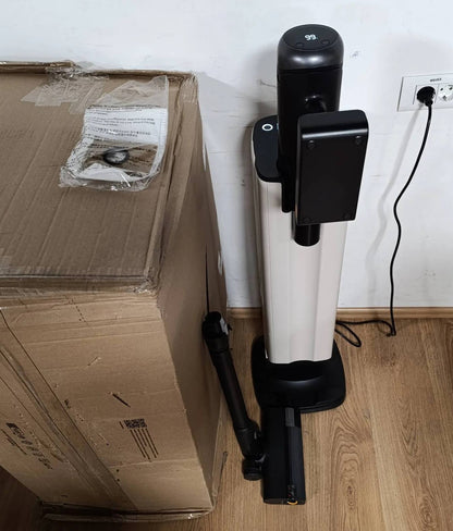 288050 - ROBOROCK Fshesë me korrent H60 Hub Ultra pa tel, Fuqi thithjeje 210AW, Kohëzgjatje maksimale 90 minuta, Furçë kundër ngatërresës për qilima, Dysheme të forta, Qime kafshësh shtëpiake