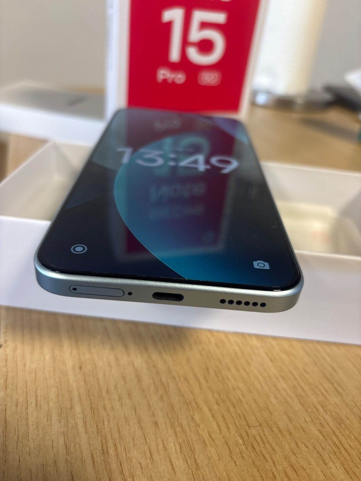 319291 - XIAOMI Telefon inteligjent Redmi Note 15 Pro 5G (8+256 GB) – Telefon Android, bateri 6580 mAh, rezistencë ndaj pluhurit dhe ujit IP66/IP68, kamera 200 MP, ekran AMOLED 6.83", ngjyrë Glacier Blue