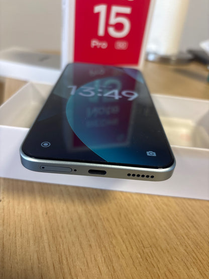 319291 - XIAOMI Telefon inteligjent Redmi Note 15 Pro 5G (8+256 GB) – Telefon Android, bateri 6580 mAh, rezistencë ndaj pluhurit dhe ujit IP66/IP68, kamera 200 MP, ekran AMOLED 6.83", ngjyrë Glacier Blue
