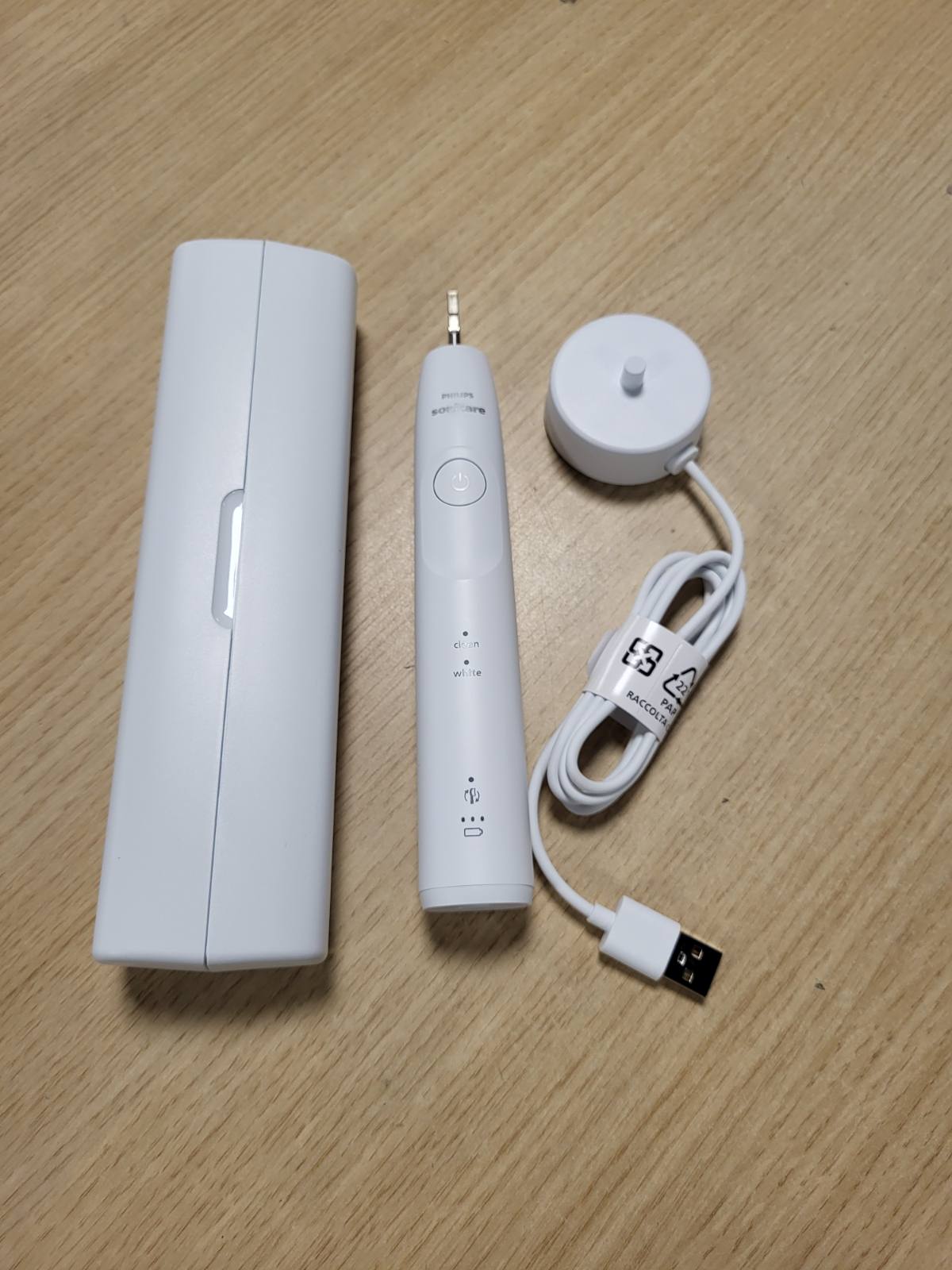 289472 - PHILIPS Furçë dhëmbësh elektrike Sonicare 5500, 2 mënyra pastrimi, kontroll presioni, EasyStart, SmartTimer dhe BrushPacer, e bardhë, modeli HX7110/02