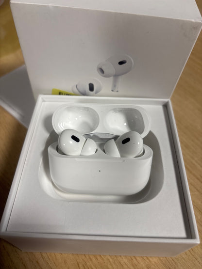 308516 - APPLE Kufje pa tel AirPods Pro 2, Bluetooth, anulim aktiv i zhurmës, i pajtueshëm me aparatin e dëgjimit, modalitet transparence, audio hapësinore e personalizuar, tingull me besnikëri të lartë, karikim USB-C