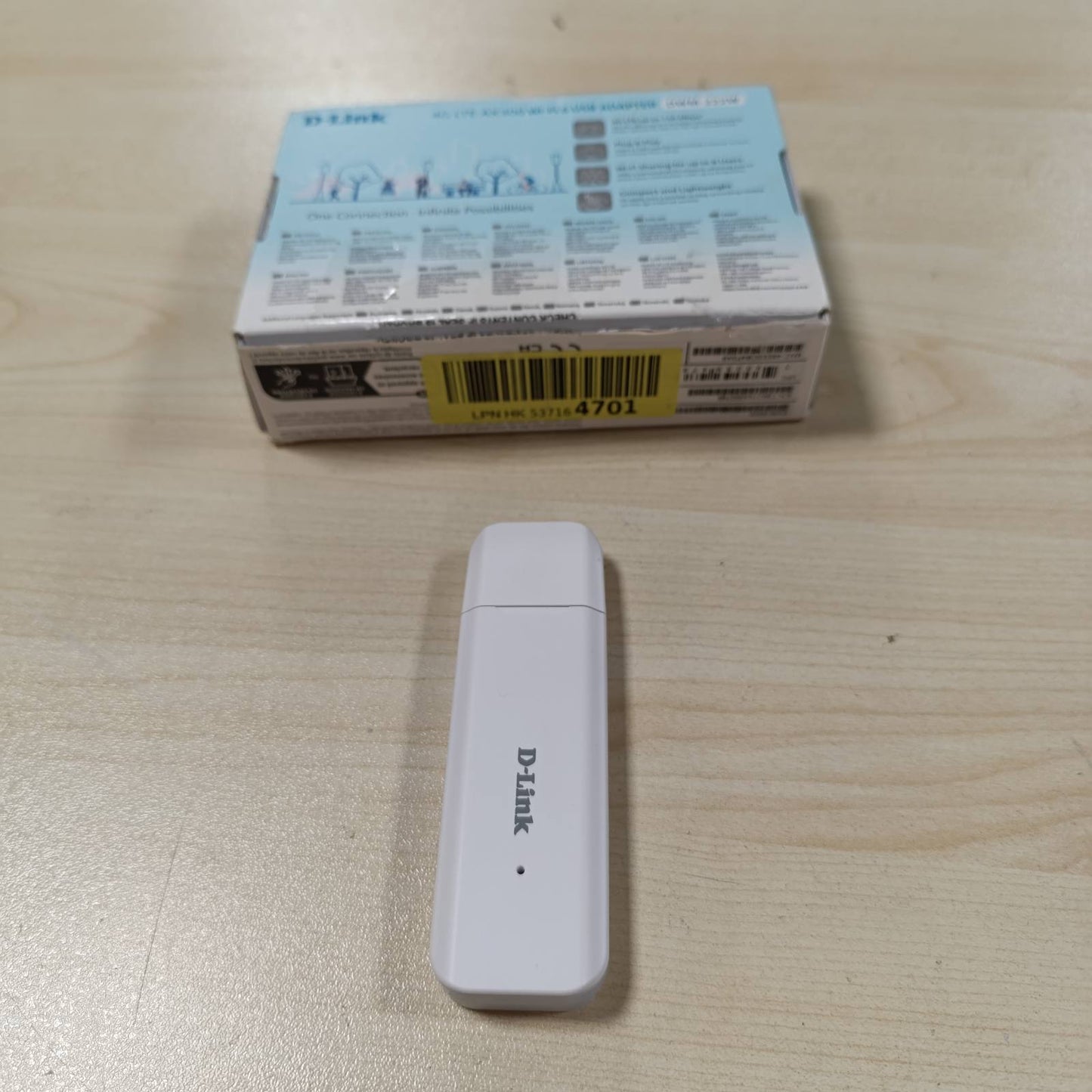 272998 - D-Link DWM-222W 4G LTE AX300 - Adaptor USB Wi-Fi 6, Kartë SIM Portative, 150 Mbps, WPA3, Deri në 8 Pajisje, Hotspot Mobile për PC, Kompjuter, Mac, Linux