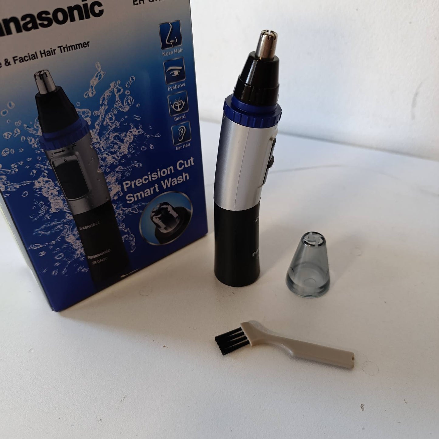 275529 - PANASONIC Prerëse flokësh ER-GN30-K503 për meshkuj, teh i dyfishtë hipoalergjik, pa tel, e zezë