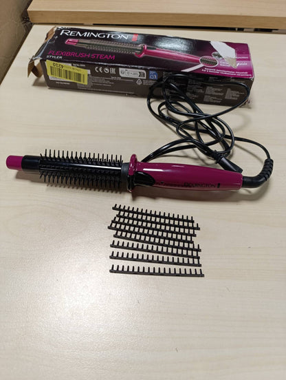 317137 - Remington Furçë me ajër të nxehtë CB4N, funksion avulli për stilim të butë, shufër ngrohëse me veshje qeramike, 2 rreshta qimesh
