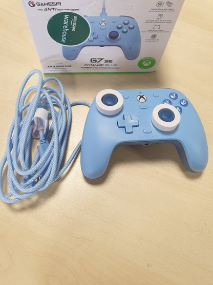 276391 - GameSir G7 SE Kontrollues me Tel për Xbox Series X|S, Xbox One, Windows 10/11, Joystick me Efekt Hall, Prizë Audio 3.5 mm (Blu)
