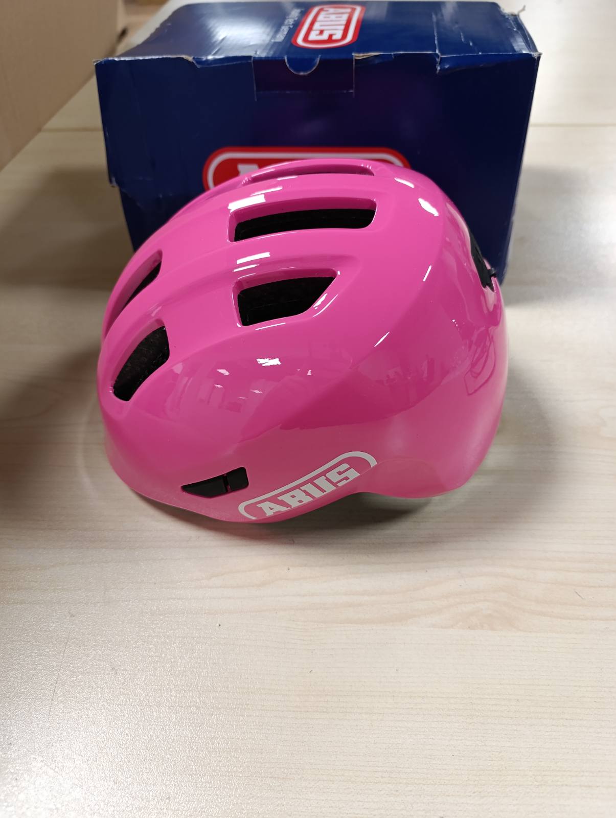 293121 - ABUS Helmetë Biciklete 67271, Rozë (Rozë e Shkëlqyer), S (45-50 cm)