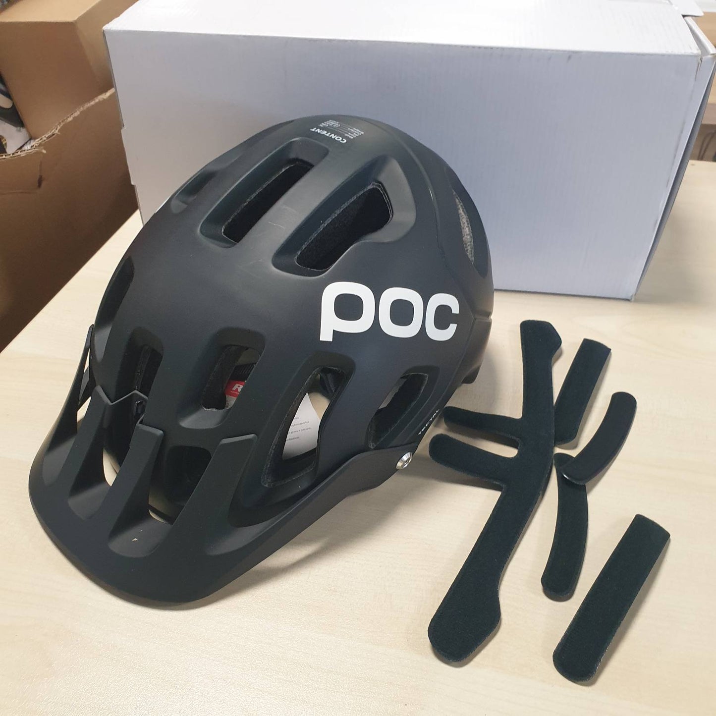 292188 - POC Tectal Helmetë biçiklete, Mbrojtje maksimale dhe ventilim i shkëlqyer për aventura, Madhesia 59-62
