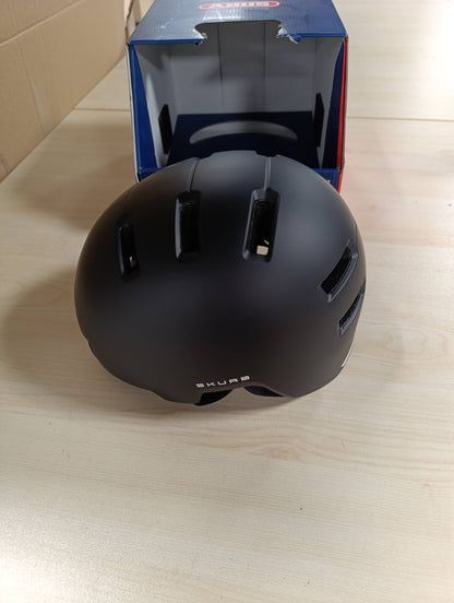 292633 - ABUS 40367 Helmetë biçiklete, e zezë (e zezë kadifeje), S (52-56 cm)