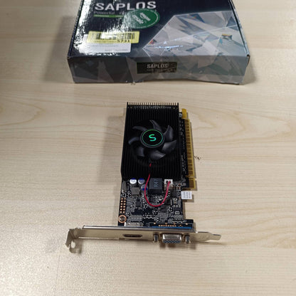 267961 - SAPLOS GeForce GT 610 kartë grafike, 2GB DDR3, 64-bit, VGA HDMI, PCI Express x16, DirectX 11