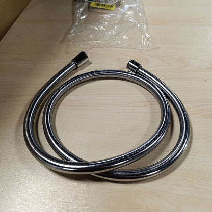 293128 - hansgrohe Isiflex tub dushi universal 1.25 m, me mbrojtje kundër përdredhjes, fleksibël, përfshirë unaza vulosëse, krom