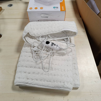 315388 - Batanije HU 672 super e butë me ngrohje, 150 x 80 cm, batanije elektrike me fikje automatike dhe mbrojtje nga mbinxehja, 4 cilësime temperature, e larëshme