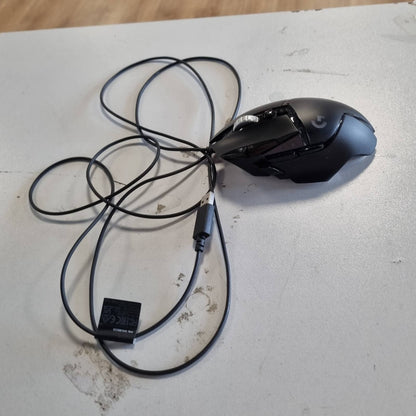 319547 - LOGITECH Maus lojërash G502 HERO, sensor optik HERO 25K DPI, ndriçim RGB, rregullim peshe, 11 butona të programueshëm, profile lojërash të personalizueshme, PC/Mac - i zi