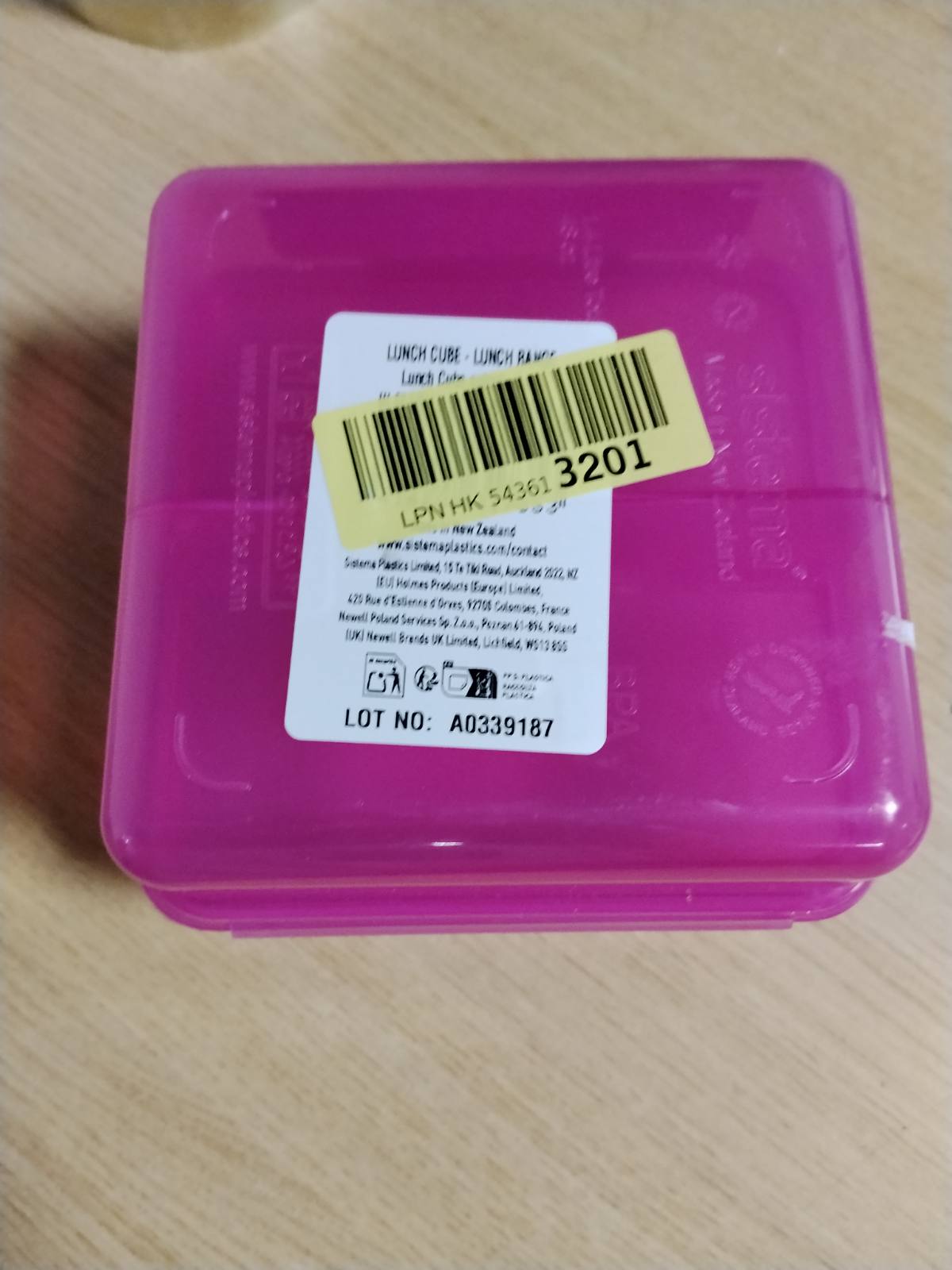 294639 - SISTEMA Kutia e drekës për fëmijë me ndarje, Kubi i drekës 1.4 l, Kutia e drekës me kapak, Pa BPA