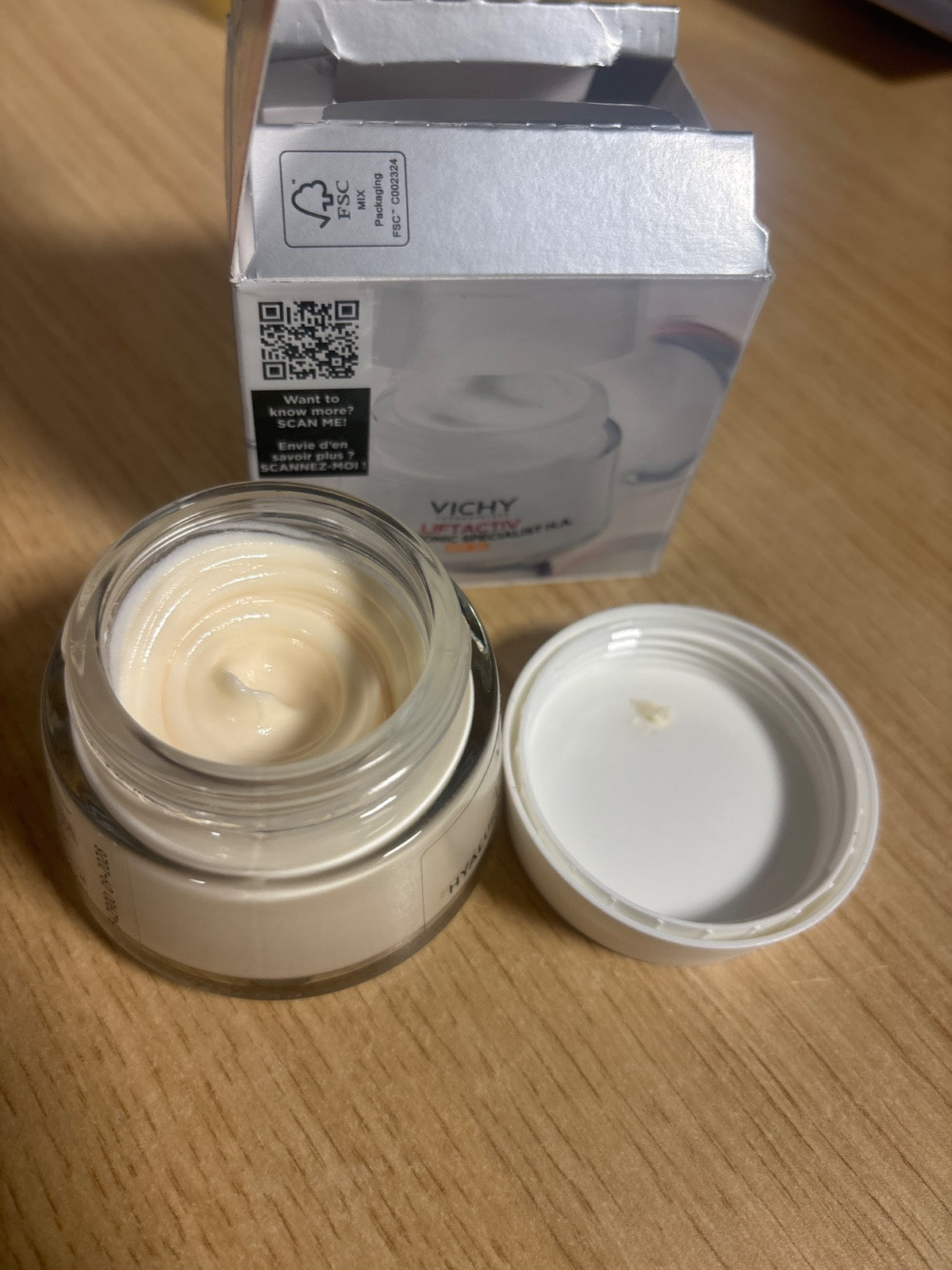 298100 - Liftactiv Krem Ditor Anti-Wrinkle SPF 30, 50 ml, me Acid Hialuronik