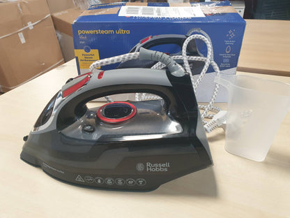 293021 - RUSSELL HOBBS Hekur me Avull, 3100W, Fuqi Ekstra e Avullit 210g, Rezervuar Uji 350ml, Pllakë Qeramike, Funksion Vetëpastrimi, Anti-Gëlqere, 70g/min