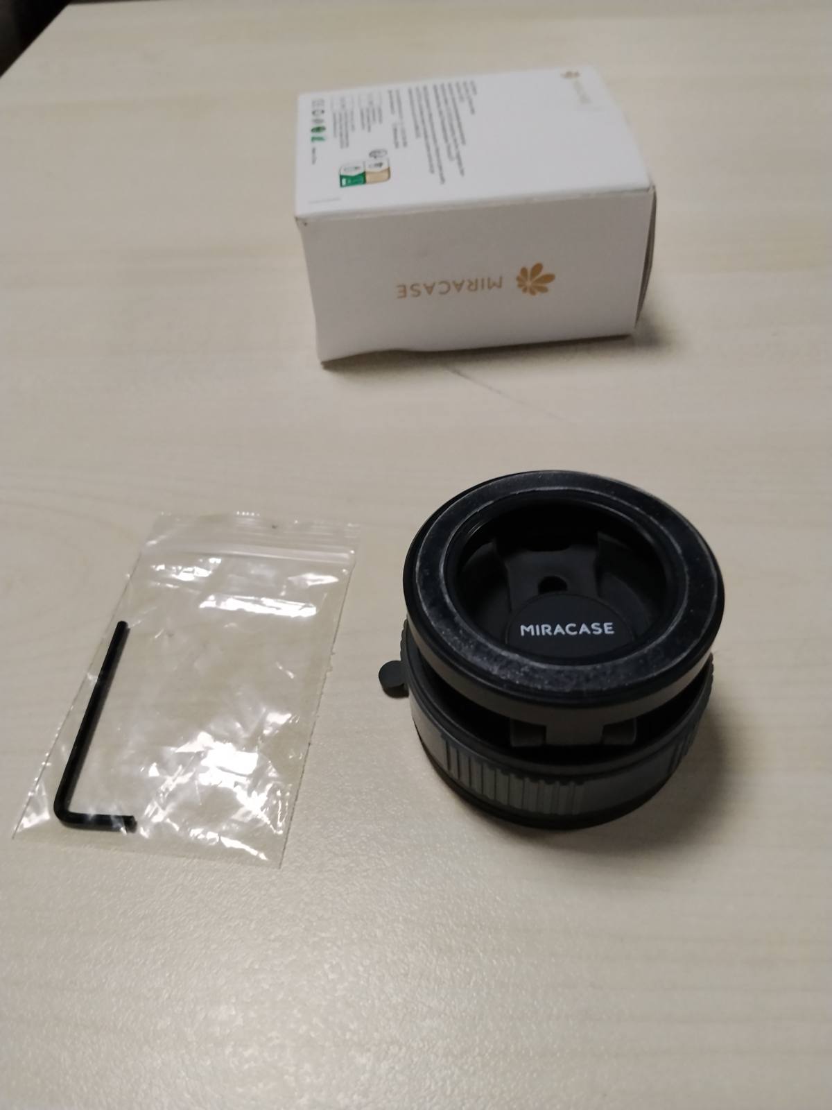 296129 - MIRACASE Mbajtëse Telefoni për Makinë me Fshesë me Kordon, MagSafe, 24XN55, e Rrotullueshme dhe e Palosshme 360° për iPhone 17 Pro Max Plus Samsung
