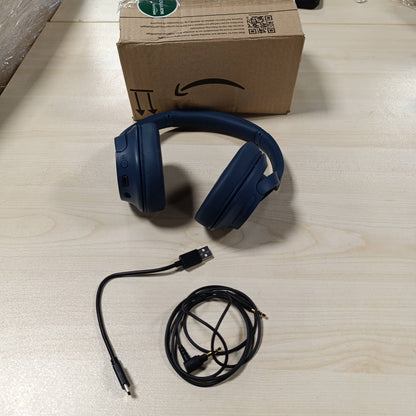 267701 - SONY WH-CH720N - Kufje Bluetooth pa tel me anulim zhurmash - Jetëgjatësi baterie deri në 35 orë - Karikim i shpejtë - Ngjyra: blu
