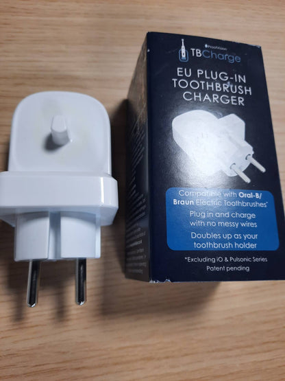 289992 - PROOFVISION TBCharge EU Karikues, i pajtueshëm me shumicën e Oral-B (iO3-6, jo iO7-10)