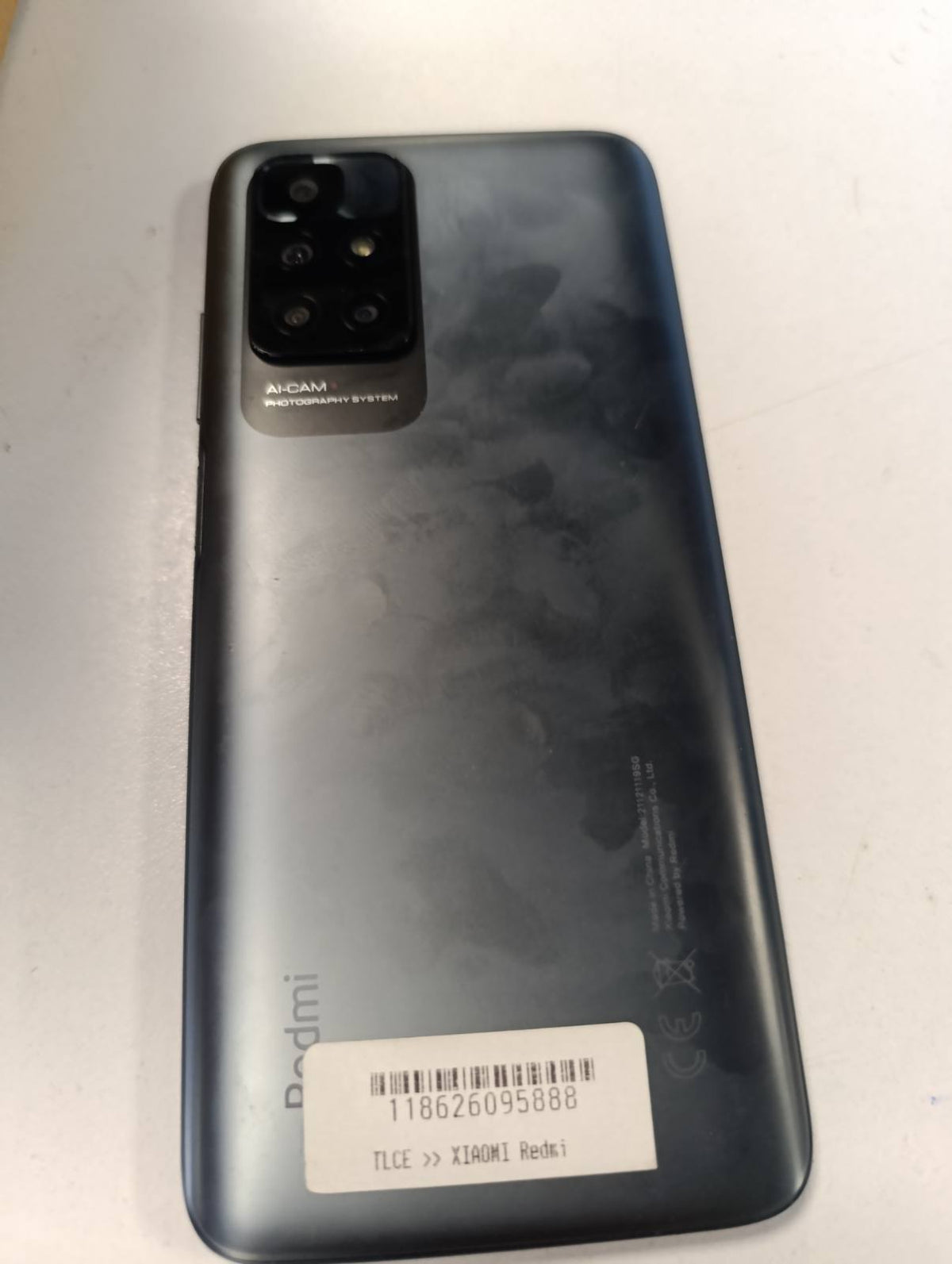 309442 - XIAOMI Redmi 10A, ekran 6.53" Dot Drop, bateri 5000 mAh, kamerë 13 MP, hapësirë ruajtjeje 4+128 GB, gri grafit