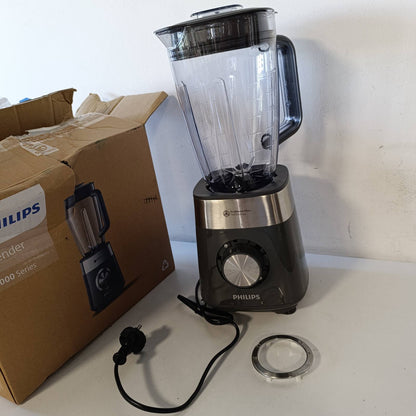 288238 - PHILIPS Blender Seria 5000, 1000 W, Kapacitet maksimal 2L, Teknologji ProBlend Plus, Pjesë të sigurta për lavastovilje, E zezë (HR3020/20)